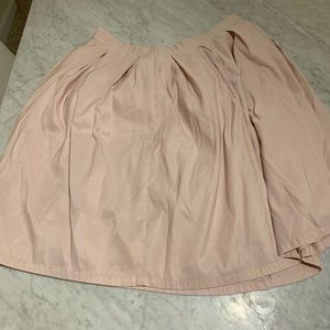 Pale pink skirt